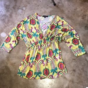 T-Bags Los Angeles Geometric Print Top